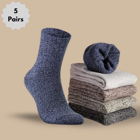 Wovyn™ Merino Wool Thermal Socks (5 Pairs)